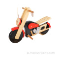 馬のオートバイの子供たちの木製教育のおもちゃを振る